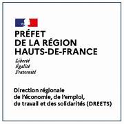 logo de la DREETS / direction régionale de l'économie de l'emploi du travail et des solidarités pour l'enregistrement des conseillers en santé au travail